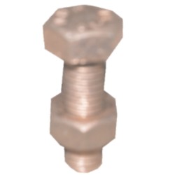 470-9 | ΒΙΔΑ Μ8xL25 ΜΕ ΠΑΞΙΜΑΔΙ Μ8 Cu