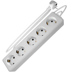 3335.1,5 | ΠΟΛΥΠΡΙΖΟ ΜΕ ΚΑΛΩΔΙΟ 1,5mt 5ΕΞΟΔΩΝ 3335.1,5 | ΠΟΛΥΠΡΙΖΟ ΜΕ ΚΑΛΩΔΙΟ 1,5mt 5ΕΞΟΔΩΝ