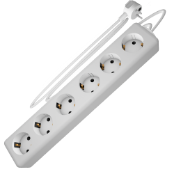 3336.1,5 | ΠΟΛΥΠΡΙΖΟ ΜΕ ΚΑΛΩΔΙΟ 1,5mt 6 ΕΞΟΔΩΝ 3336.1,5 | ΠΟΛΥΠΡΙΖΟ ΜΕ ΚΑΛΩΔΙΟ 1,5mt 6 ΕΞΟΔΩΝ