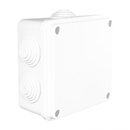 EL4 | ΕΞΩΤ/ΚΟ ELBOX™ 100x100xh50mm IP55 ΠΡΕΣ/ΤΟ/6*Φ25mm EL4 | ΕΞΩΤ/ΚΟ ELBOX™ 100x100xh50mm IP55 ΠΡΕΣ/ΤΟ/6*Φ25mm
