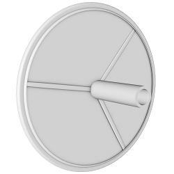 130-2 | ΚΑΠΑΚΙ ΝΤ ΜΕ ΑΦΑΛΟ ΣΚΗΡΟ Φ80mm