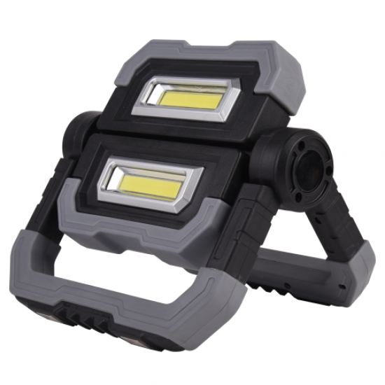 EL175003 | 2 COB ΑΝΑΔΙΠΛΟΥΜΕΝΟ+1m USB καλώδιο|10W|6500k±10%|900lm|1*3.7V 5000mAh μπαταρία|{enjoysimplicity}™