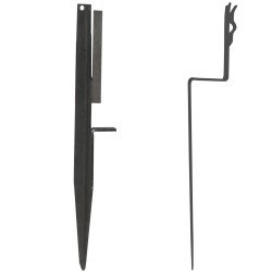 321-2 | ΠΑΣΣΑΛΑΚΙ ΤΑΙΝΙΑΣ max 40x4 St (Χαλύβδινο ατσάλι μαύρο)