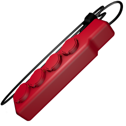 3334.05 | ΠΟΛΥΠΡΙΖΟ ΜΕ ΚΑΛΩΔΙΟ 3x1,5|1,5mt & ΔΙΑΚΟΠΤΗ ΚΟΚΚΙΝΟ 3334.05 | ΠΟΛΥΠΡΙΖΟ ΜΕ ΚΑΛΩΔΙΟ 3x1,5|1,5mt & ΔΙΑΚΟΠΤΗ ΚΟΚΚΙΝΟ