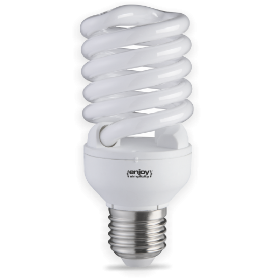 EL100009 | T2 extra slim spiral|25W(>107W)Ε27|6500k|1519lm|{enjoysimplicity}™ EL100009 | T2 extra slim spiral|25W(>107W)Ε27|6500k|1519lm|{enjoysimplicity}™