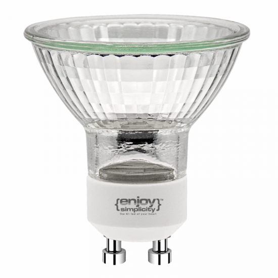 EL210017 | GU10 Halogen|40W(>50W)|2700k|280lm|{enjoysimplicity}™ EL210017 | GU10 Halogen|40W(>50W)|2700k|280lm|{enjoysimplicity}™