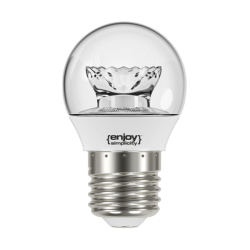 EL742250 | LED Ρ45|3.4W(>25W)Ε27|2700k|250lm|διαφ|{enjoysimplicity}™