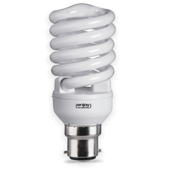 EL122202 | T2 extra slim spiral|20W(>90W)B22|2700k|1220lm|{enjoysimplicity}™ EL122202 | T2 extra slim spiral|20W(>90W)B22|2700k|1220lm|{enjoysimplicity}™