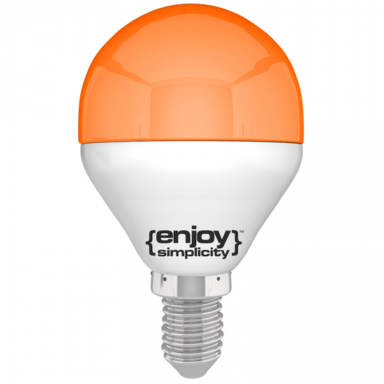 EL733231 | LED Ρ45 ΠΟΡΤΟΚΑΛΙ |1.8W Ε14|{enjoysimplicity}™