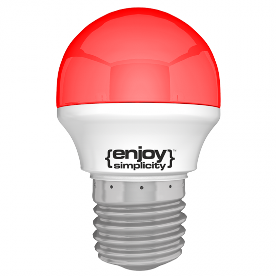 EL733305 | LED Ρ45 ΚΟΚΚΙΝΟ |1.8W Ε27|{enjoysimplicity}™