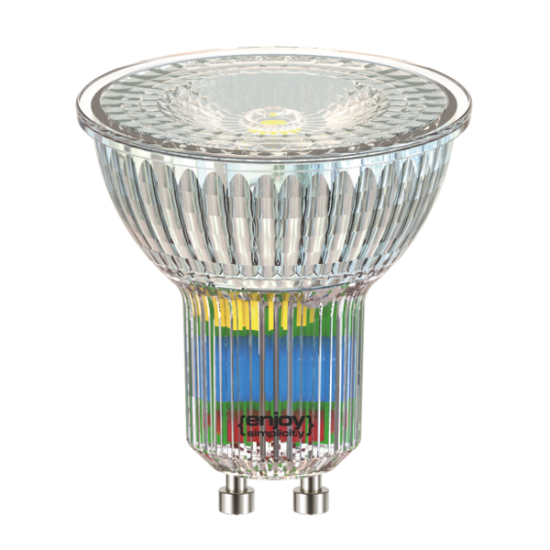 EL872260 | LED GU10 GLASS|3.5W(>35W)|2700k|300lm|36°|{enjoysimplicity}™