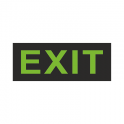 EL186002 | LED EMERGENCY 1.5W|EXIT|354x24xh145|1.5h|charge@<24h|{enjoysimplicity}™ EL186002 | LED EMERGENCY 1.5W|EXIT|354x24xh145|1.5h|charge@<24h|{enjoysimplicity}™