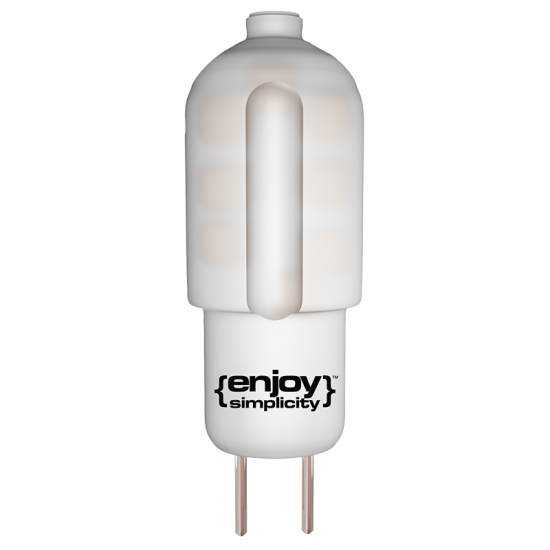 EL104113 | LED G4  AC/DC12V|2.5W(>25W)|3000k|160lm|{enjoysimplicity}™