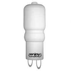 EL109224 | LED G9 DIM|3W(>35W)|4000k|220lm|{enjoysimplicity}™