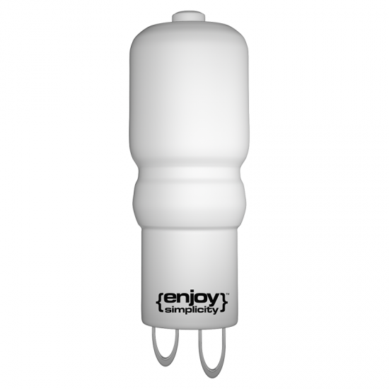 EL109224 | LED G9 DIM|3W(>35W)|4000k|220lm|{enjoysimplicity}™