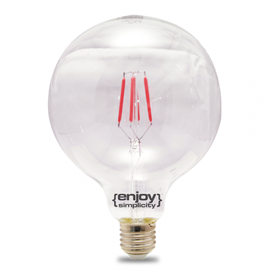 EL821255 | DreamLED Fillament Coloured G125|4W E27|KOKKINO|{enjoysimplicity}™