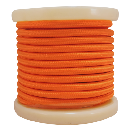 EL330013 | Textile Cable 2x0.75mm²- ρολλό 10mt – Πορτοκαλί EL330013 | Textile Cable 2x0.75mm²- ρολλό 10mt – Πορτοκαλί