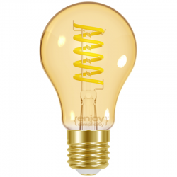 EL825201 | LED FILLAMENT SPIRAL AMBER|A60 4.8W(>32w) E27|2000k|350lm|{enjoysimplicity}™