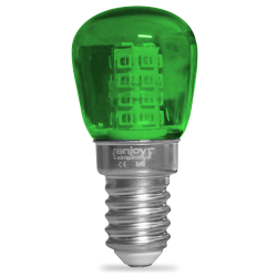 EL775109 | LED T23 ΝΥΚΤΟΣ|2W(>15W) Ε14|ΠΡΑΣΙNO|γυαλ|enjoySimplicity™