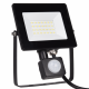 EL198826 | LED FloodLight black SENSOR IP65/IP54|20W|6500k|1800lm|L132.2xW151.5xH52mm|{enjoysimplicity}™