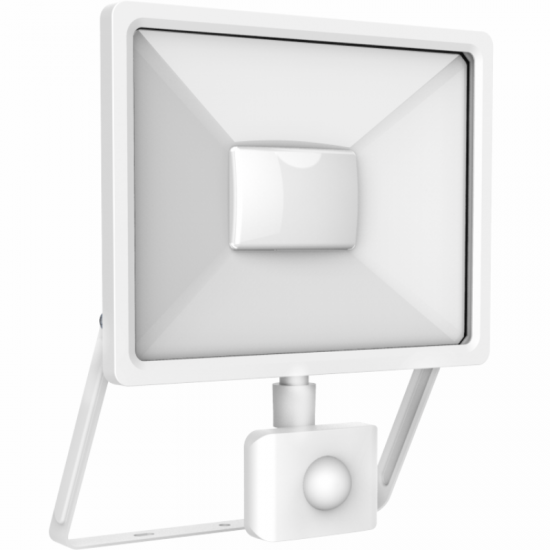 EL198502 | LED Sensor FloodLight white IP65/IP44 L190xW249xH26mm|50W|3000k|4500lm|{enjoysimplicity}™