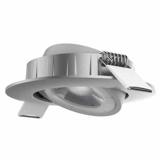 EL191633 | LED DownLight silver Φ80x24.6mm|4W|3000k|350lm|36°|{enjoysimplicity}™ EL191633 | LED DownLight silver Φ80x24.6mm|4W|3000k|350lm|36°|{enjoysimplicity}™