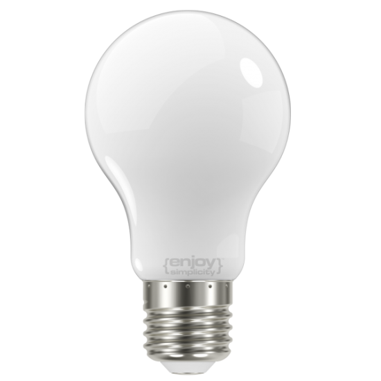 EL824606 | LED FILLAMENT MILKY A60|6.7W(>58w) Ε27|6500k|780lm|{enjoysimplicity}™