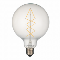 EL827011 | LED FILLAMENT CLEAR G125-8|5W Ε27|2700k|650lm|Non-Dim{enjoysimplicity}™ EL827011 | LED FILLAMENT CLEAR G125-8|5W Ε27|2700k|650lm|Non-Dim{enjoysimplicity}™