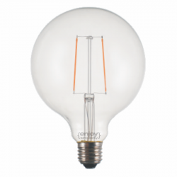 EL827103 | LED FILLAMENT DIM CLEAR G125-2|2.5W Ε27|2700k|200lm|{enjoysimplicity}™ EL827103 | LED FILLAMENT DIM CLEAR G125-2|2.5W Ε27|2700k|200lm|{enjoysimplicity}™