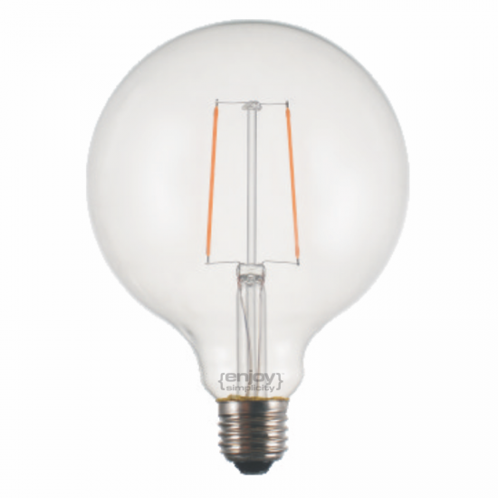 EL827103 | LED FILLAMENT DIM CLEAR G125-2|2.5W Ε27|2700k|200lm|{enjoysimplicity}™