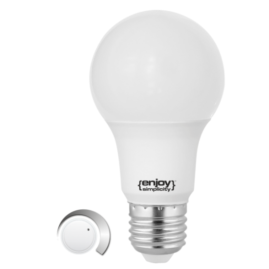EL669072 | LED A60 DIM|7W(>40W)Ε27|2700k|470lm|{enjoysimplicity}™