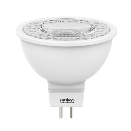 EL816376 | LED GU5.3 MR16|AC/DC12V|3.1W(>50W)|6500k|370lm|36°|{enjoysimplicity}™
