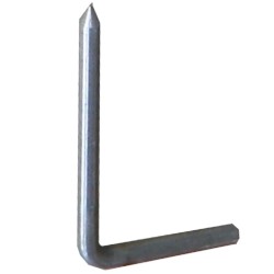 415-L0,42 | ΑΚΙΔA ΑΛΕΞ/ΝΟΥ ΤΥΠΟΥ FRANKLIN Φ16xL0,42mt Al-Mg-Si