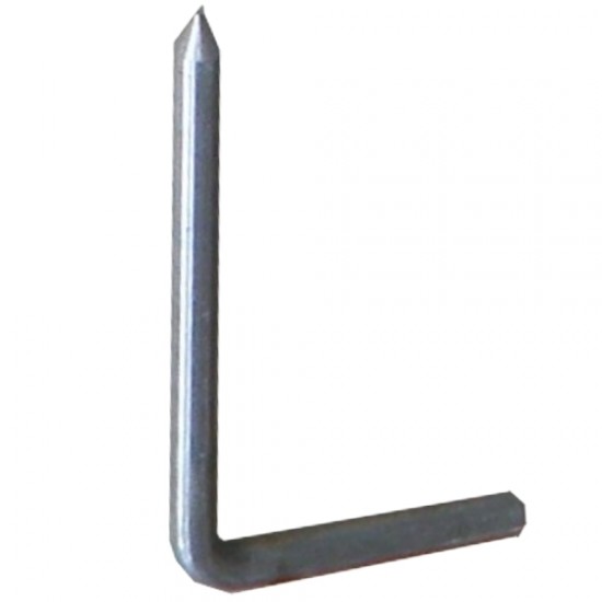 415-L0,42 | ΑΚΙΔA ΑΛΕΞ/ΝΟΥ ΤΥΠΟΥ FRANKLIN Φ16xL0,42mt Al-Mg-Si