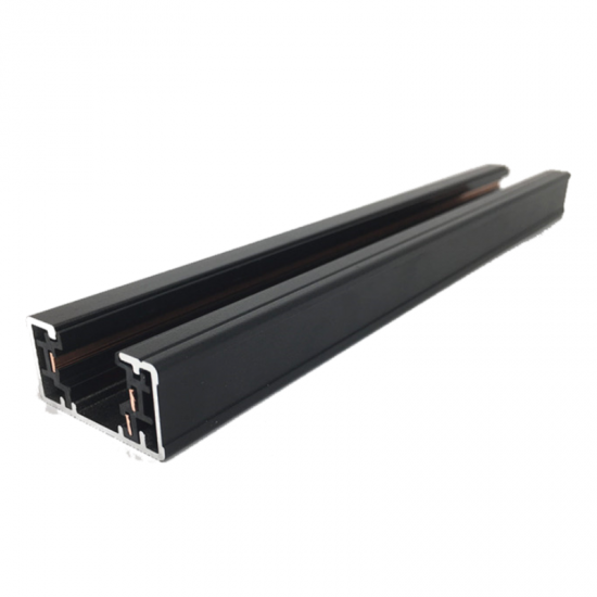 EL180312 | ΤΕΤΡΑΓΩΝΕΣ ΡΑΓΕΣ ΑΛ/ΝΙΟΥ ΜΟΝΟΦΑΣΙΚΕΣ 230V |3 ΚΑΛΩΔΙΑ|IP20|1mt|ΜΑΥΡΟ|ΤΑΠΑ ΤΕΡΜΑ+ΤΡΟΦΟΔΟΤΗΣ|{enjoysimplicity}™