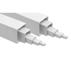 ELA2516| ΚΑΝΑΛΙ ΚΛΕΙΣΤΟ 25xh16 ΛΕΥΚΟ (Πάχος Βάσης: 0.90mm)
