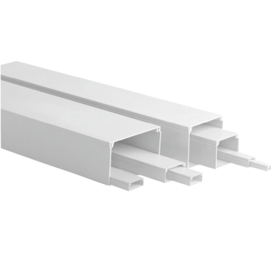 ELC2525|  ΚΑΝΑΛΙ ΑΥΤΟΚΟΛΛΗΤΟ 25xh25 ΛΕΥΚΟ (Πάχος Βάσης:0.90mm)
