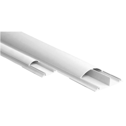 ELB2510 | ΚΑΝΑΛΙ ΔΑΠΕΔΟΥ 25xh10 ΛΕΥΚΟ (Πάχος Βάσης:1-Καπάκι:1.15mm)