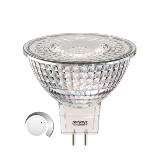 EL816954 | LED GU5.3 MR16 DIM|AC/DC12V|5W(>38W)|4000k|470lm|36°|{enjoysimplicity}™