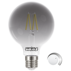 EL822703 | LED SMOKY FILLAMENT DIM|G95 4.5W(>19w) E27|2000k|180lm|{enjoysimplicity}™