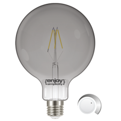 EL822705 | LED SMOKY FILLAMENT DIM|G125 4.5W(>19w) E27|2000k|180lm|{enjoysimplicity}™