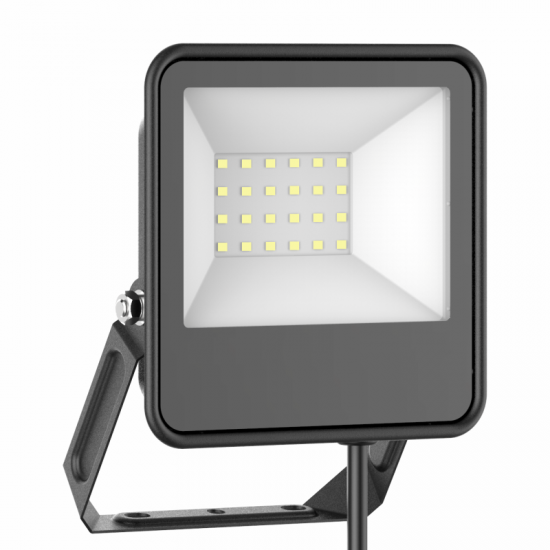 EL198734 | LED FloodLight black IP65 L186xW135xH29mm|30W|4000k|2700lm|{enjoysimplicity}™