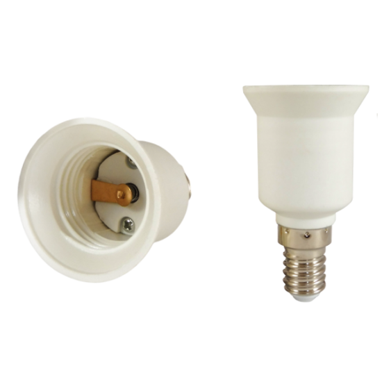 ELE14E27 | ANTAΠΤΩΡ ΑΠΌ Ε14 ΣΕ Ε27 ΒΑΚΕΛΙΤΗ