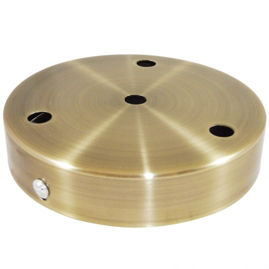 EL329434 | ΣΤΡΟΓΓΥΛΗ ΒΑΣΗ Φ120xh25mm ΧΡΥΣΟ ΜΠΡΟΝΖΕ|4ΤΡΥΠEΣ EL329434 | ΣΤΡΟΓΓΥΛΗ ΒΑΣΗ Φ120xh25mm ΧΡΥΣΟ ΜΠΡΟΝΖΕ|4ΤΡΥΠEΣ