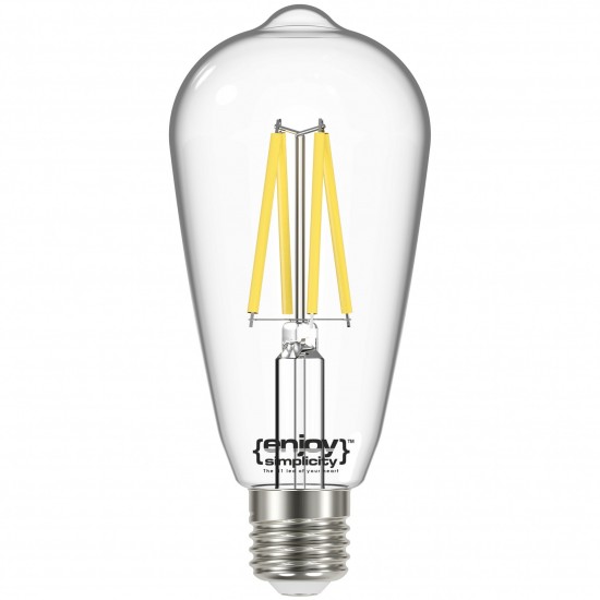 EL901103 | SMART Wi-Fi+BLE ON/OFF/DIM ST64 FILLAMENT LED 6.3W(>60W)|E27|2700k|806lm|{enjoysimplicity}™