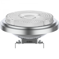 EL811934 | LED AR111 DIM 12V G53|13.3W(>100W)|4000k|1100lm|40◦|Silver|{enjoysimplicity}™