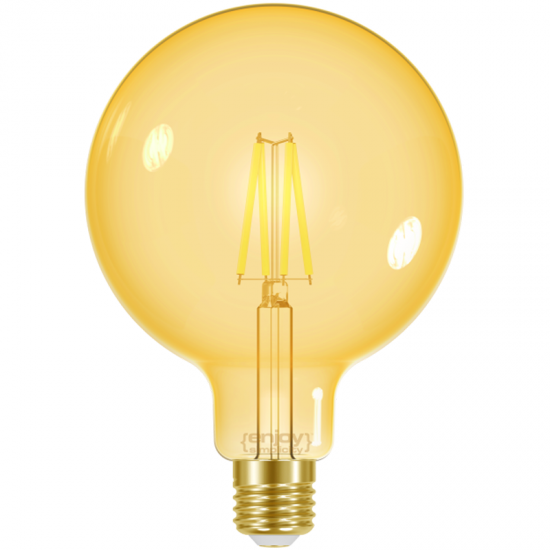 EL825910 | LED FILLAMENT AMBER DIM|G125 4.5W(>30w) E27|2000k|320lm|{enjoysimplicity}™