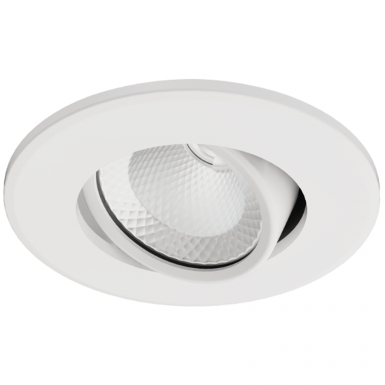 EL191021 | LED DownLight COB Κινητό 45⁰ White|3.1W|4000k|210lm|Φ68xh36|+Driver|{enjoysimplicity}™