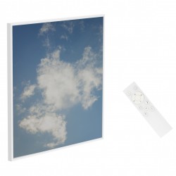 EL192340 | ALUM LED Panel 595x595x23|SKY 40W|1360lm|CCT 2700-6500k+RemoteControl|{enjoysimplicity}™ EL192340 | ALUM LED Panel 595x595x23|SKY 40W|1360lm|CCT 2700-6500k+RemoteControl|{enjoysimplicity}™