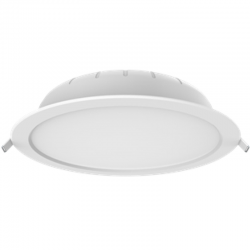EL191016 | LED Panel Πλαστικά White 22W|6500k|2050lm|Φ216x58mm|110°|+Driver|{enjoysimplicity}™